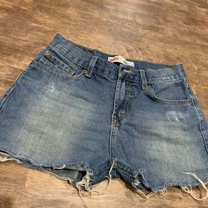Women’s 514 Levi Cutoff short shorts